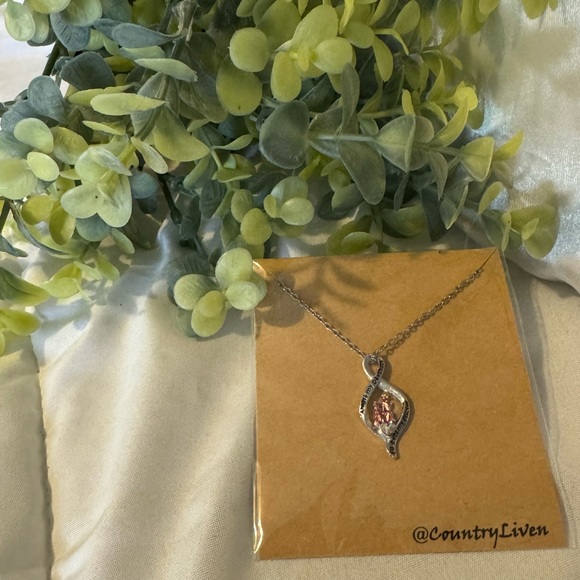 🆕 Forever Mother & Daughter Bond Silver Necklace - Picture 15 of 16